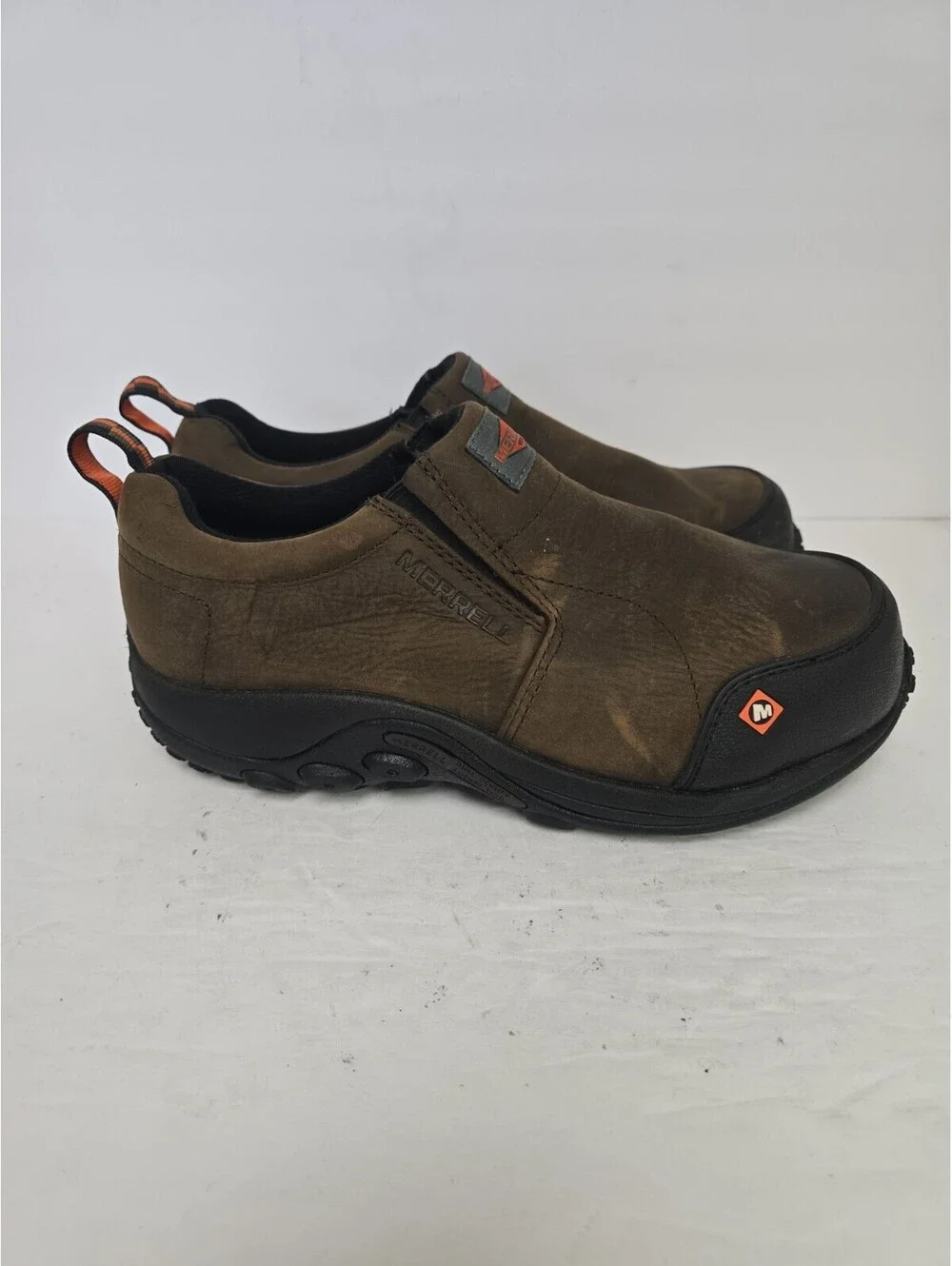 Merrell Work Men's Jungle Moc Comp Toe CSA Work Shoes J15797W Espresso 9W